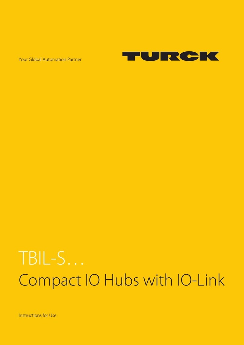turck TBIL-S Series User manual turck TBIL-S Series User manual