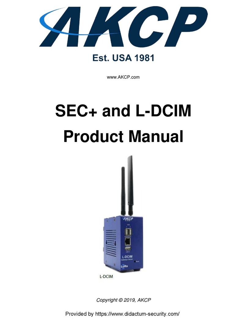 AKCP SEC+ product manual