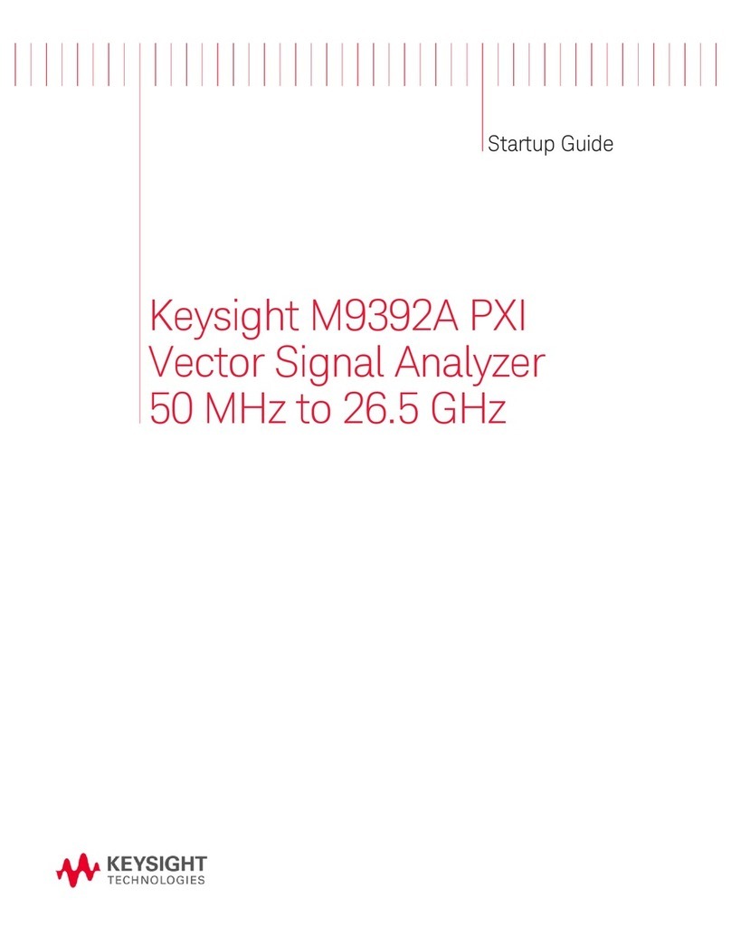 Keysight M9392A User guide