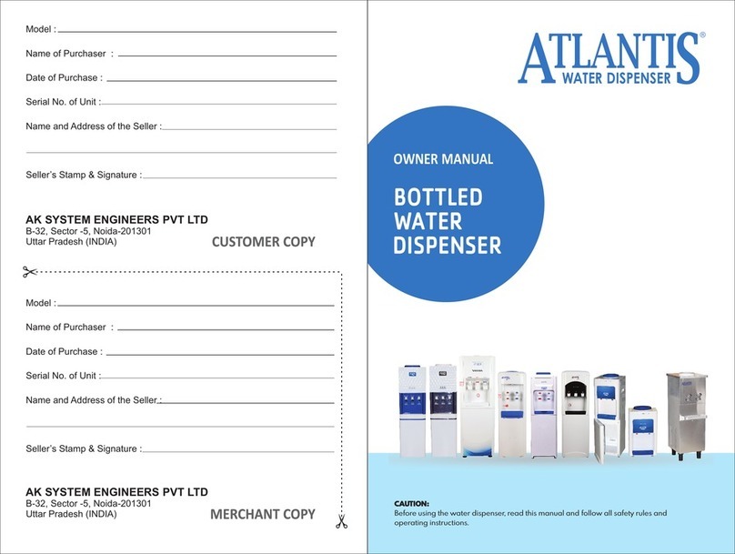 Atlantis Big Plus User manual