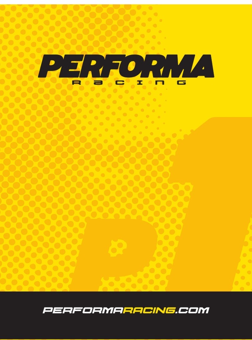 Performa Racing Crawler Combo instruction manual