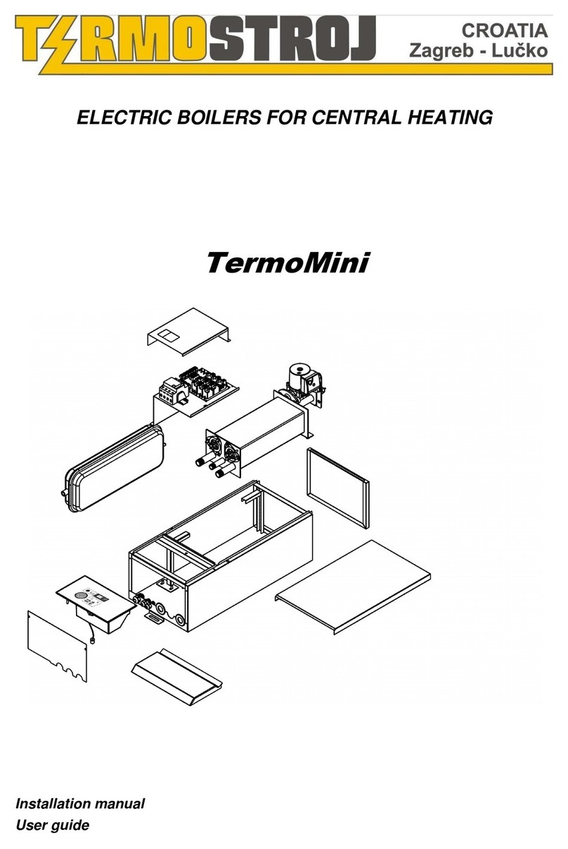 TERMOSTROJ TermoMini Installation manual & users guide