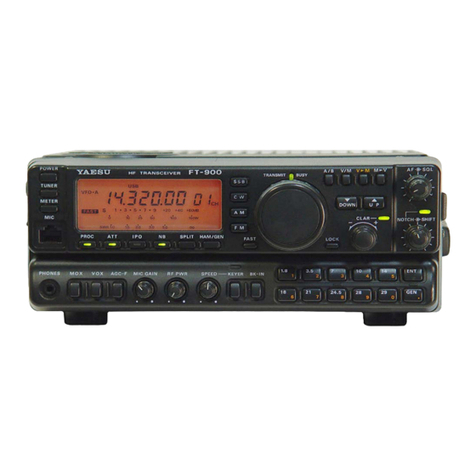 Yaesu FT-900 User manual