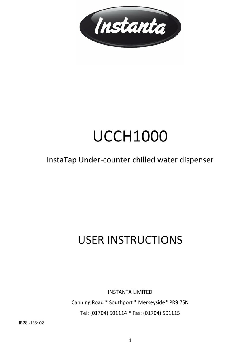 Instanta InstaTap UCCH1000 User instructions