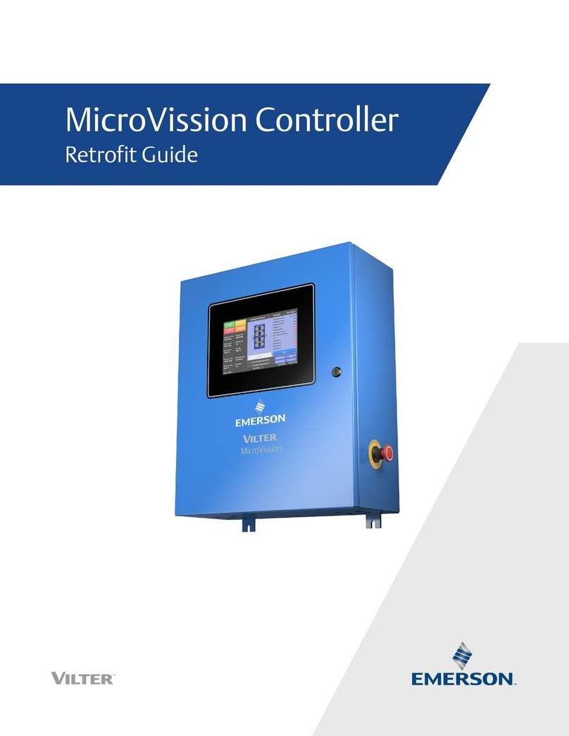 Emerson Vilter MicroVission User manual