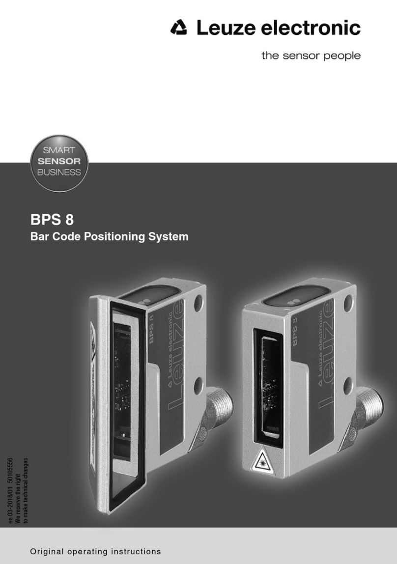 Leuze BPS 8 User manual