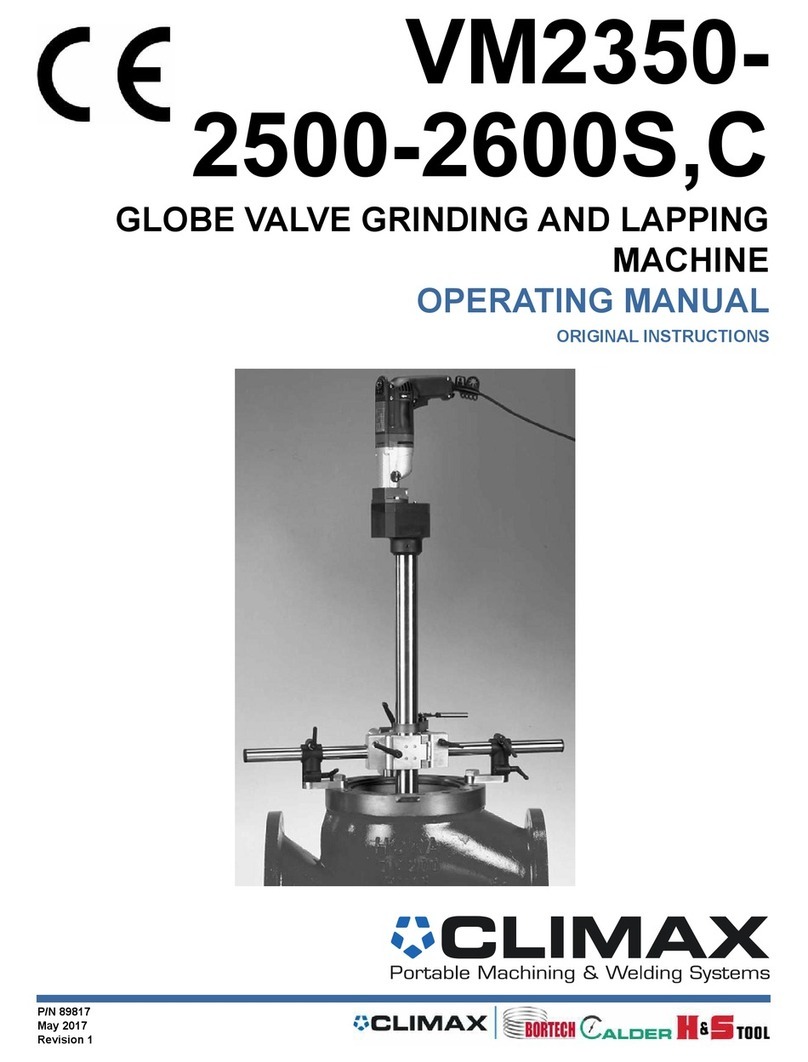 Climax VM2350 operating manual