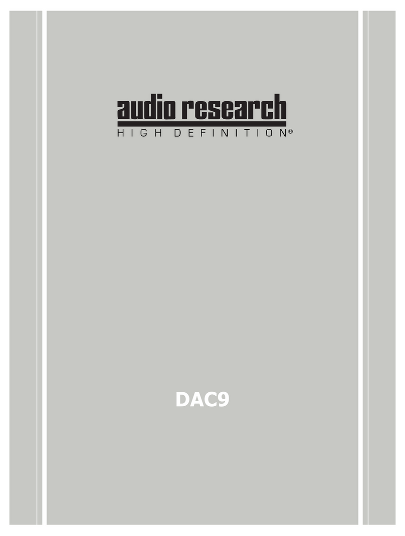 Audio Research DAC9 user guide