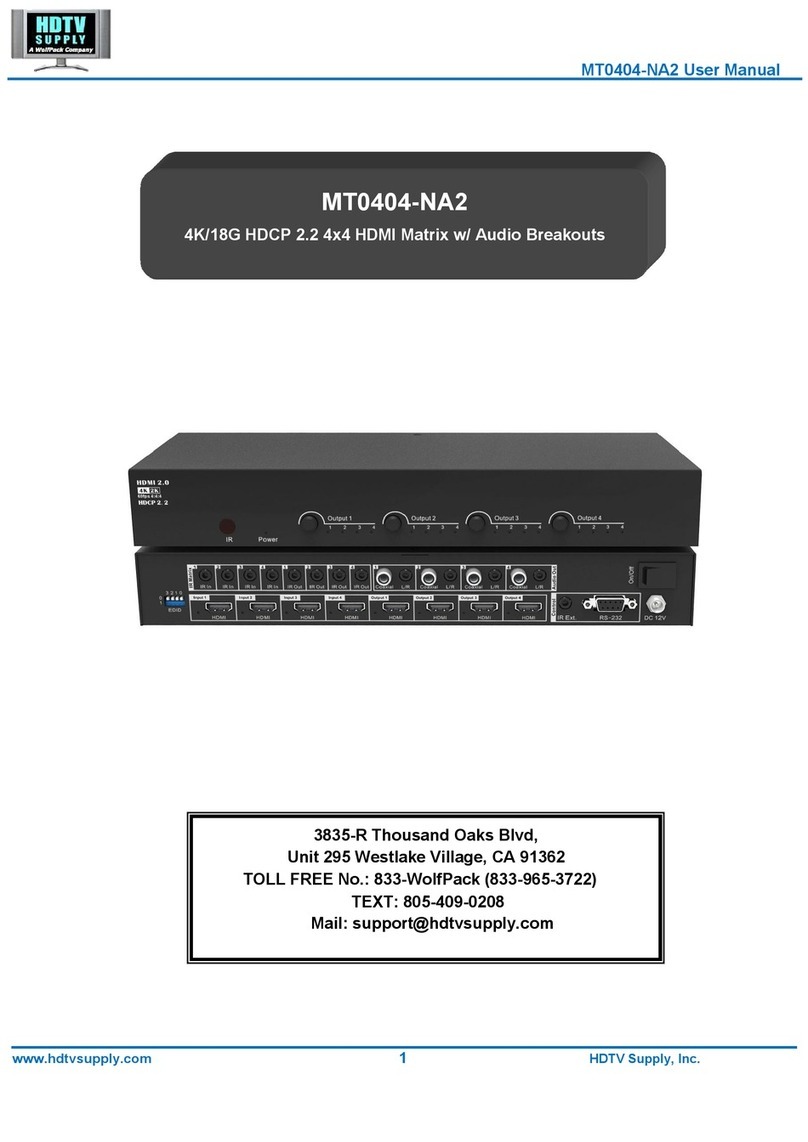 HDTV Supply MT0404-NA2 user manual