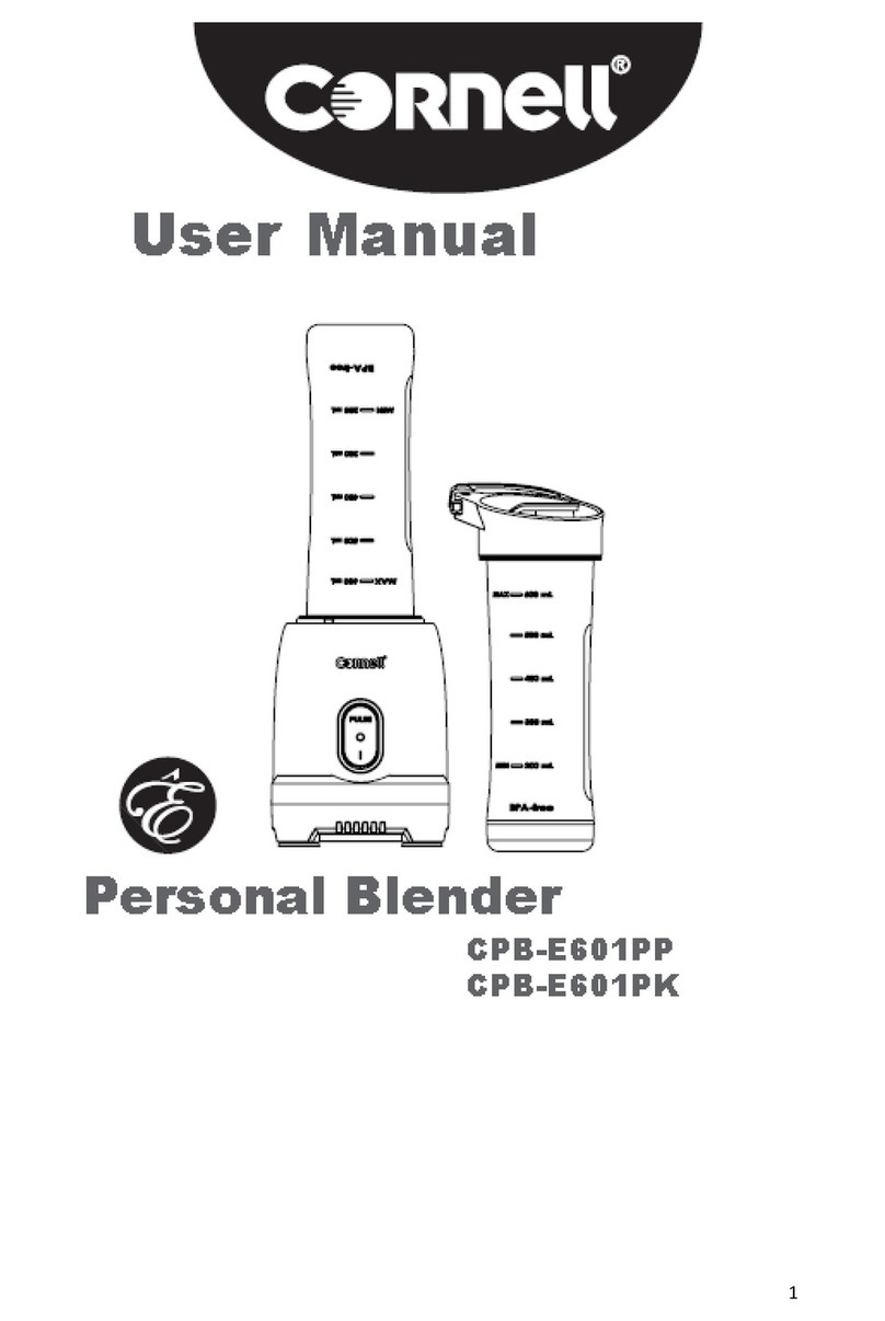 Cornell CPB-E601PP user manual