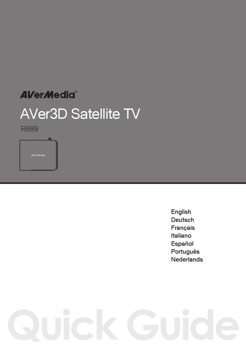 Avermedia AVer3D R889 quick guide