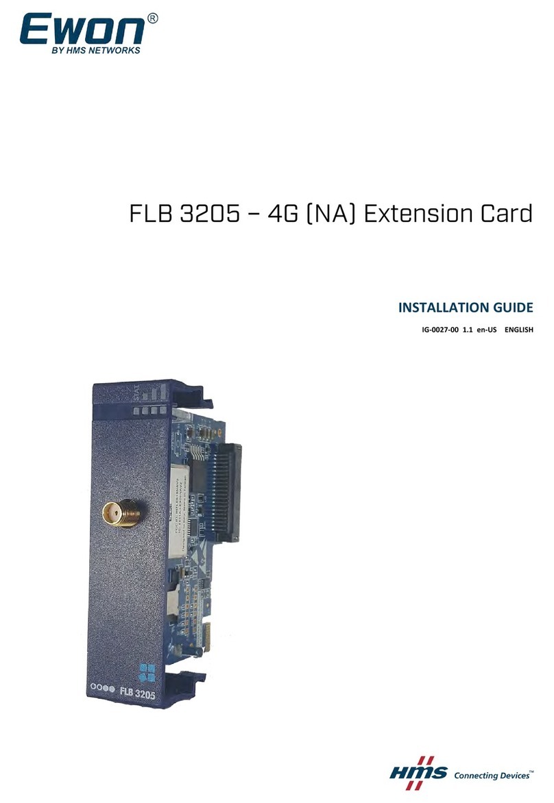 HMS Ewon Flexy FLB 3205 installation guide