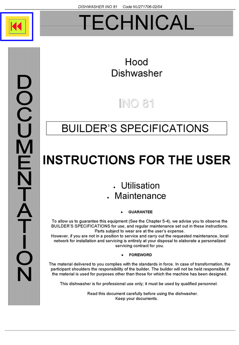 Bonnet INO 81 Instructions for the user