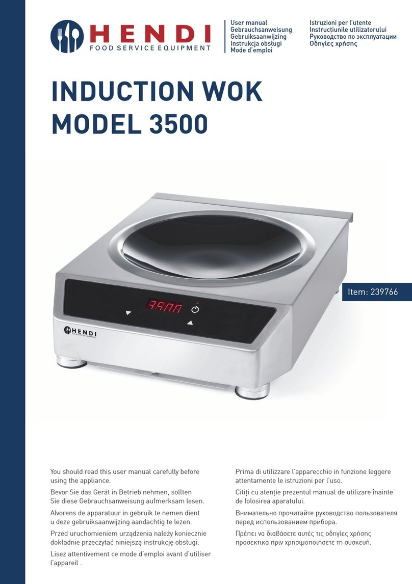 Hendi 3500 user manual