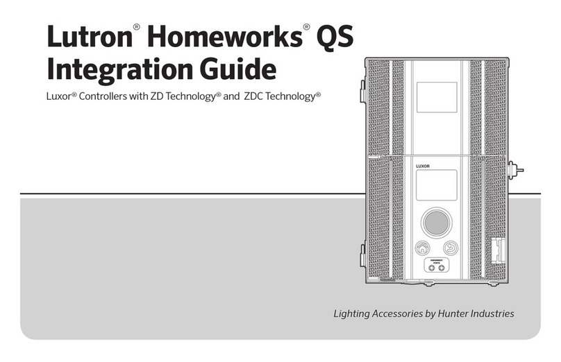 Lutron Electronics homeworks qs Integration guide