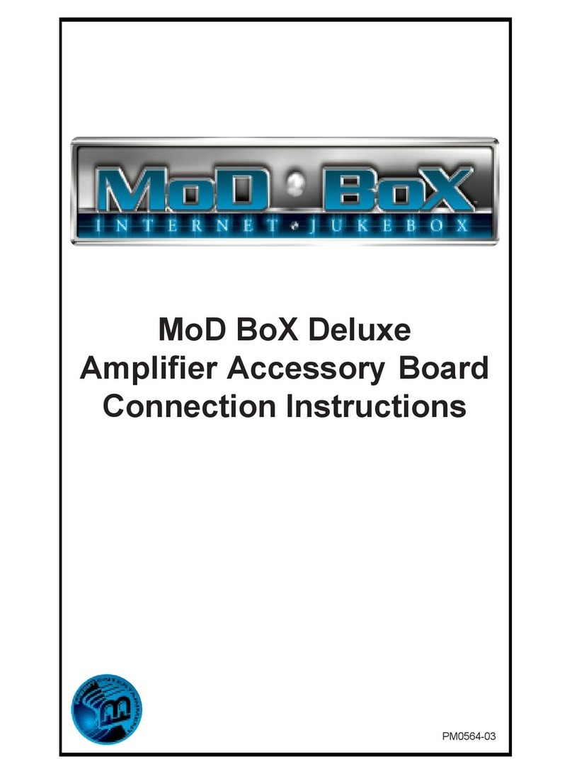 Merit MoD BoX Deluxe Connection instructions