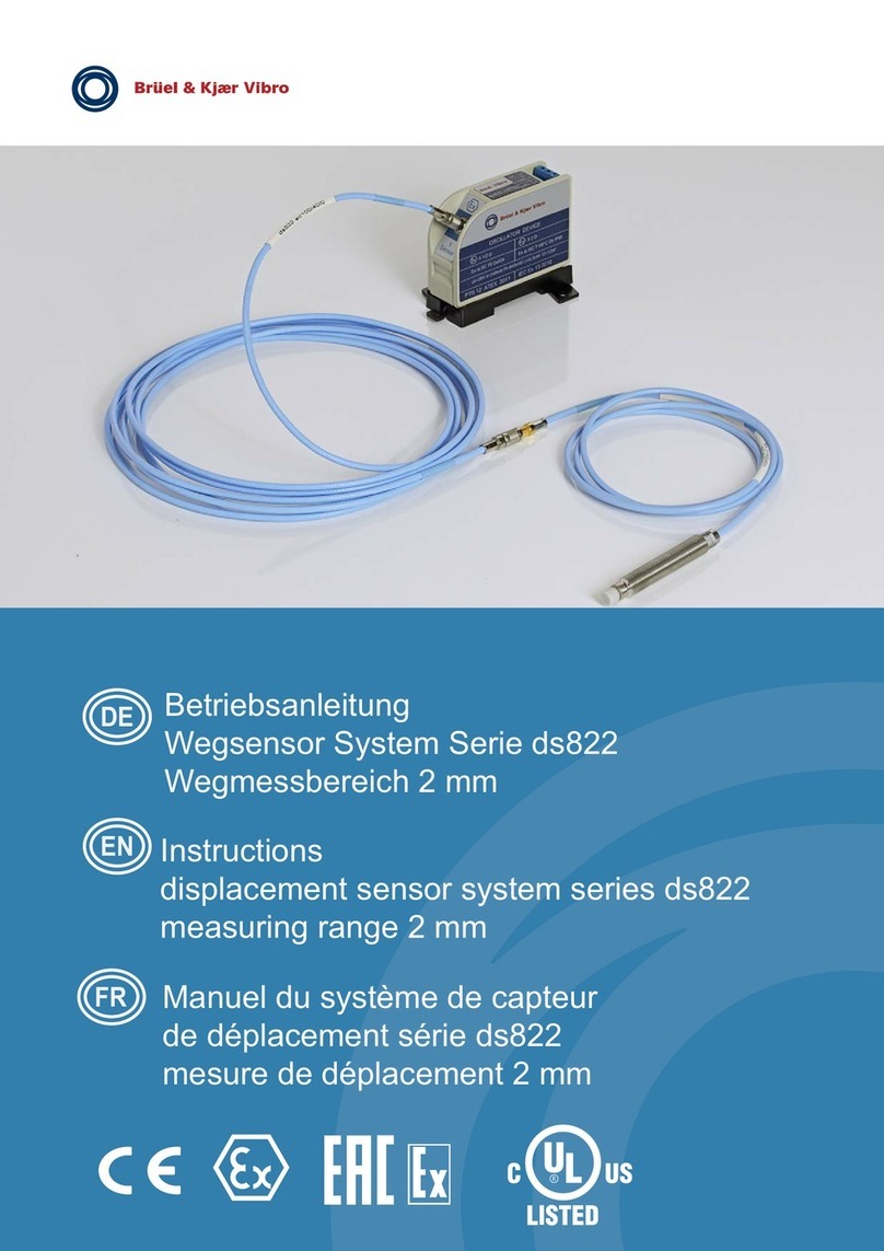 Brüel & Kjaer Vibro ds822 Series instructions