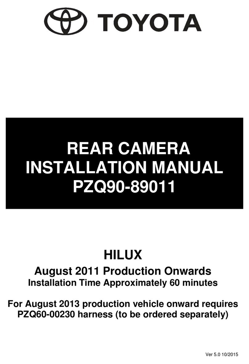 Toyota PZQ90-89011 installation manual