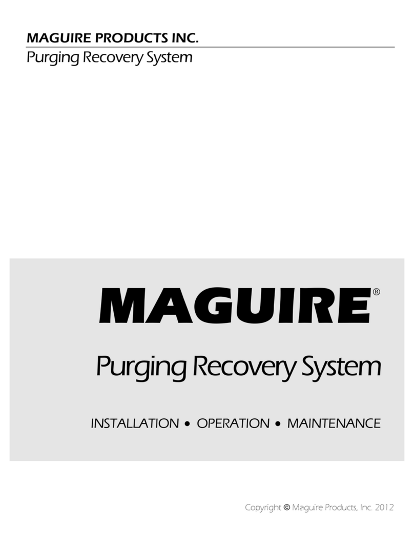 MAGUIRE PRS-20 Installation operation & maintenance