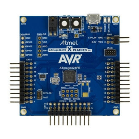 Atmel ATmega324PB Getting started