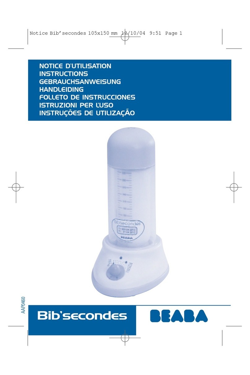Beaba Bib'secondes instruction manual