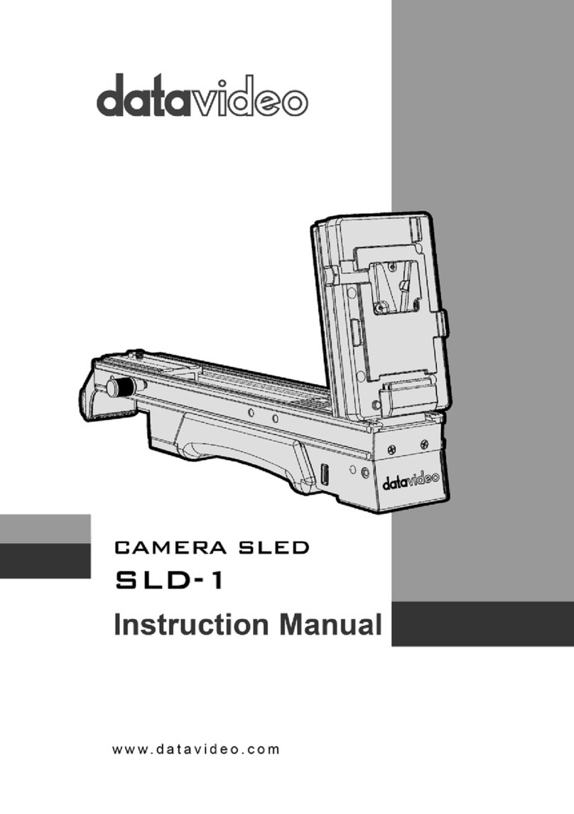 Data Video SLD-1 instruction manual