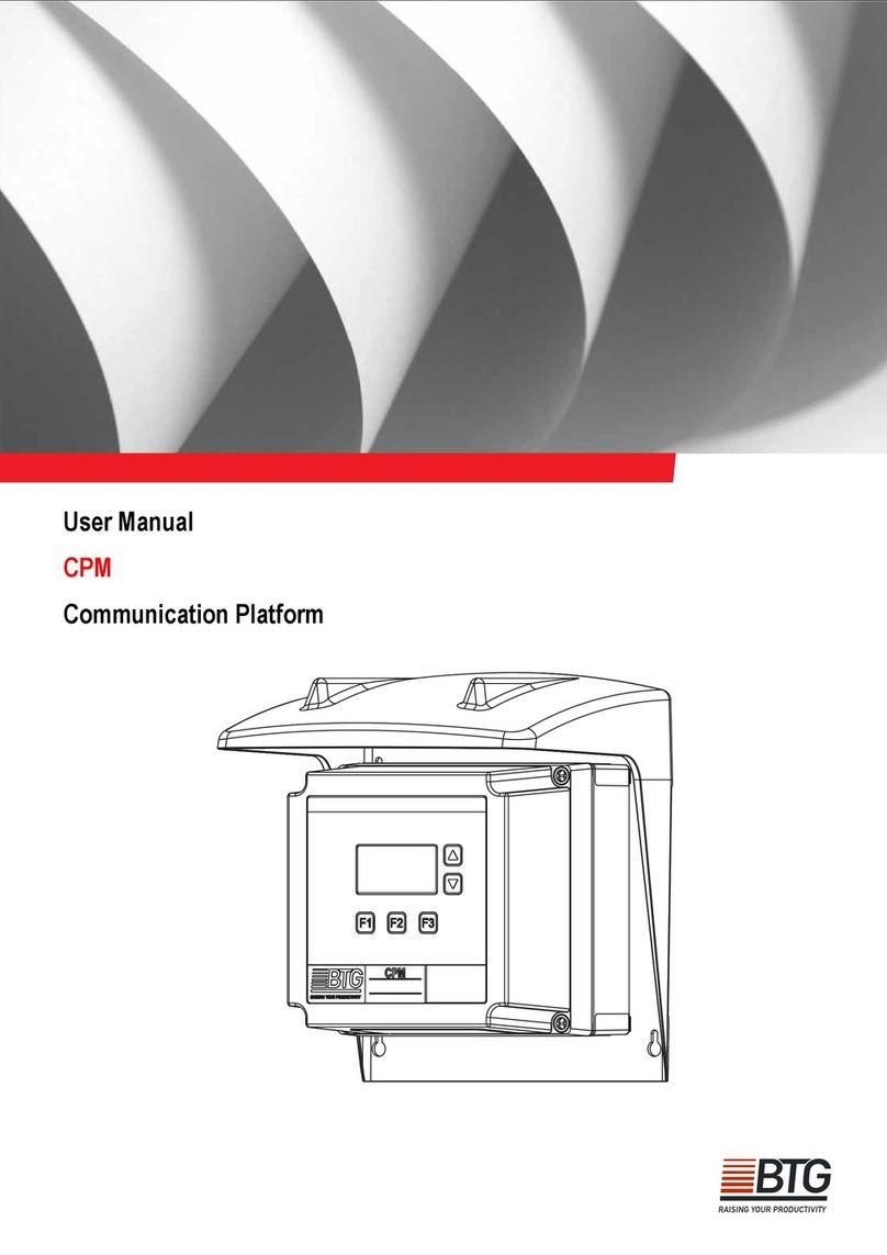 BTG CPM Series user manual