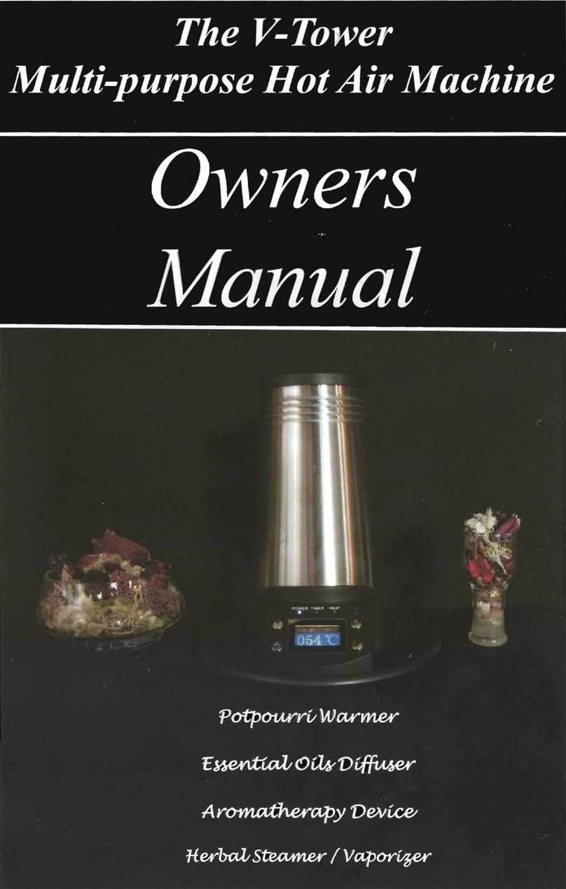 Arizer V-Tower owner's manual