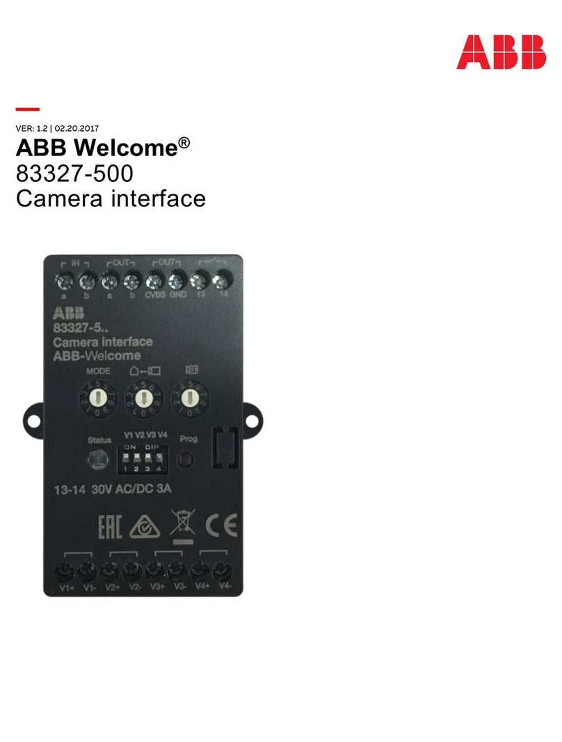 ABB 83327-500 manual