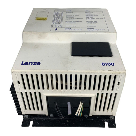 Lenze 8100 A Series Parts list manual Lenze 8100 A Series Parts list manual