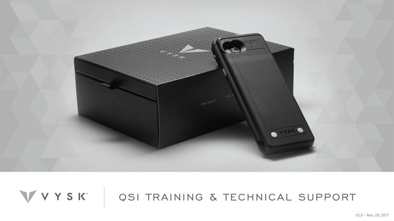 Vysk QS1 TRAINING& TECHNICAL SUPPORT