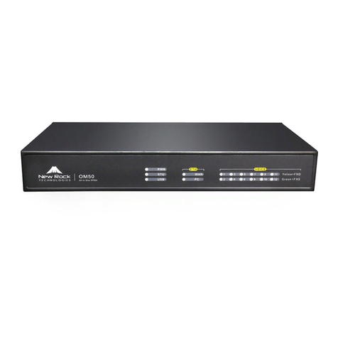 New Rock Technologies OM50 Installation and configuration guide