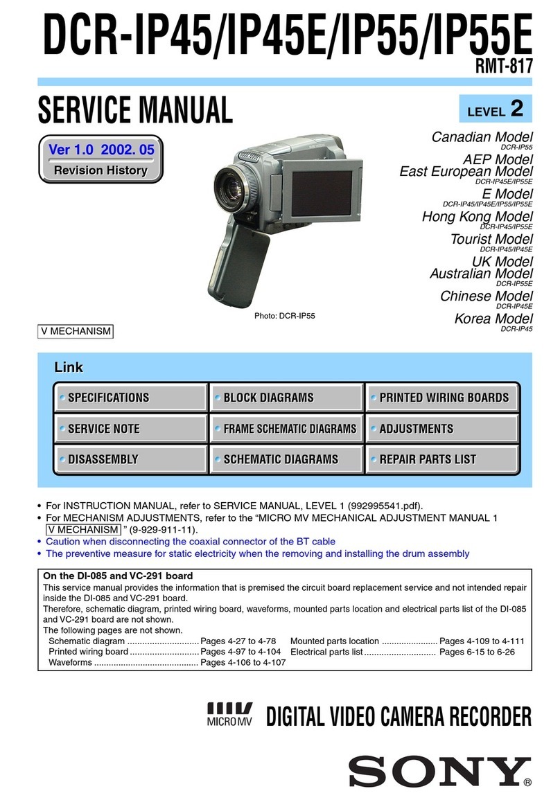 Sony DCR-IP45 - Micromv Digital Camcorder User manual