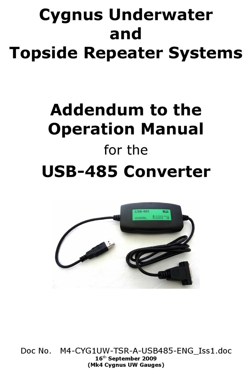 KK Systems USB-485 Addendum to the Operation Manual