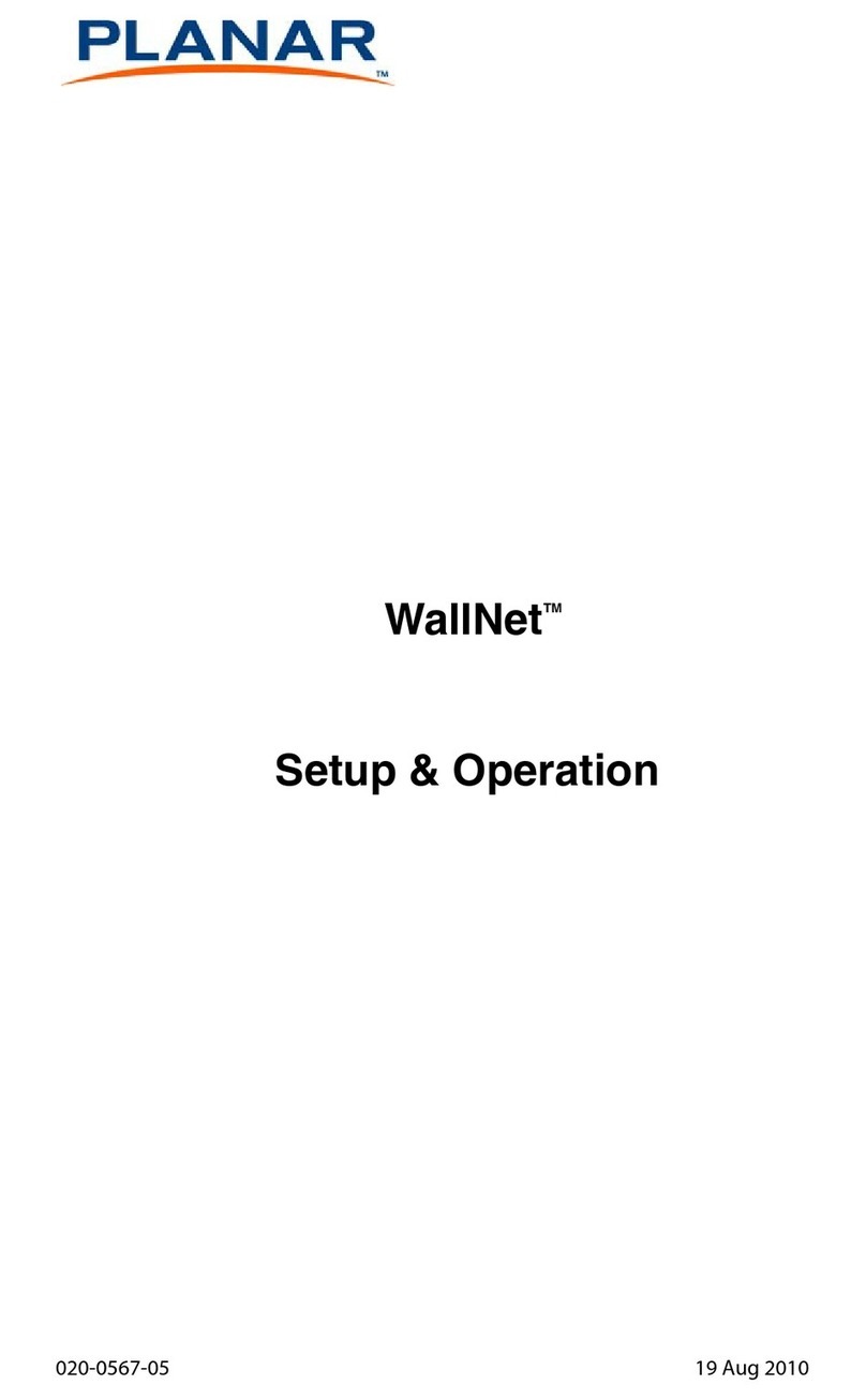 Planar Wallnet Setup & operation