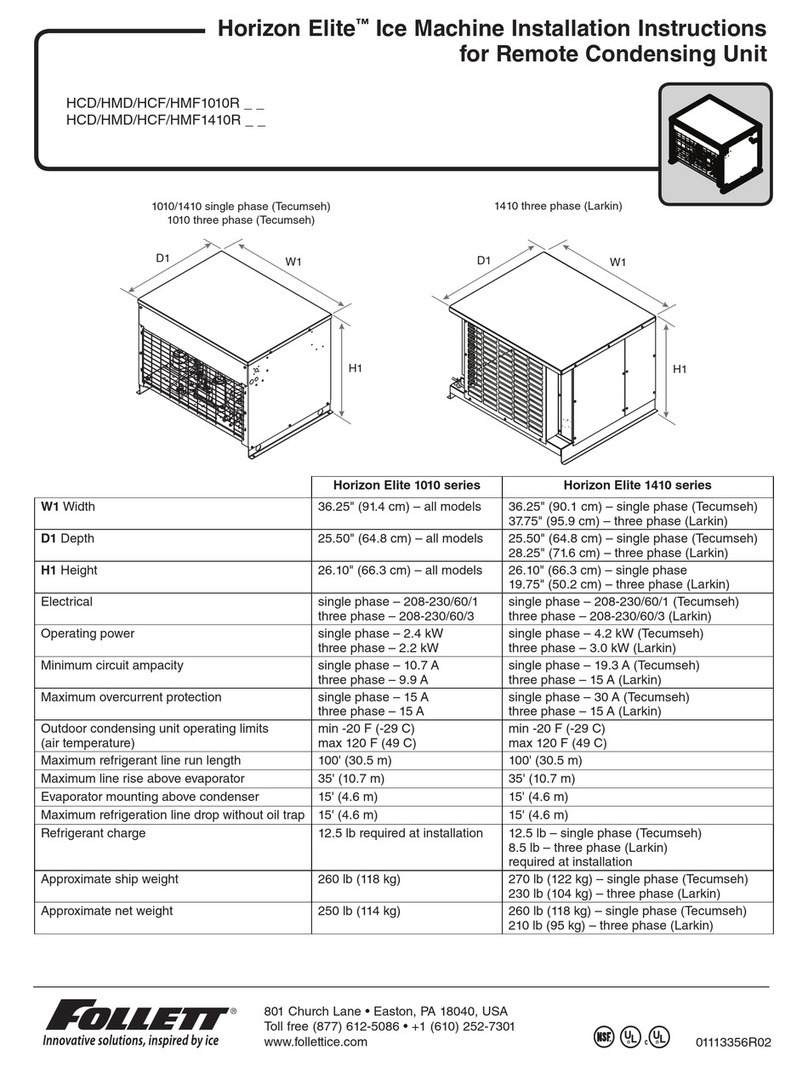 Follett Horizon Elite 1010 Series User manual