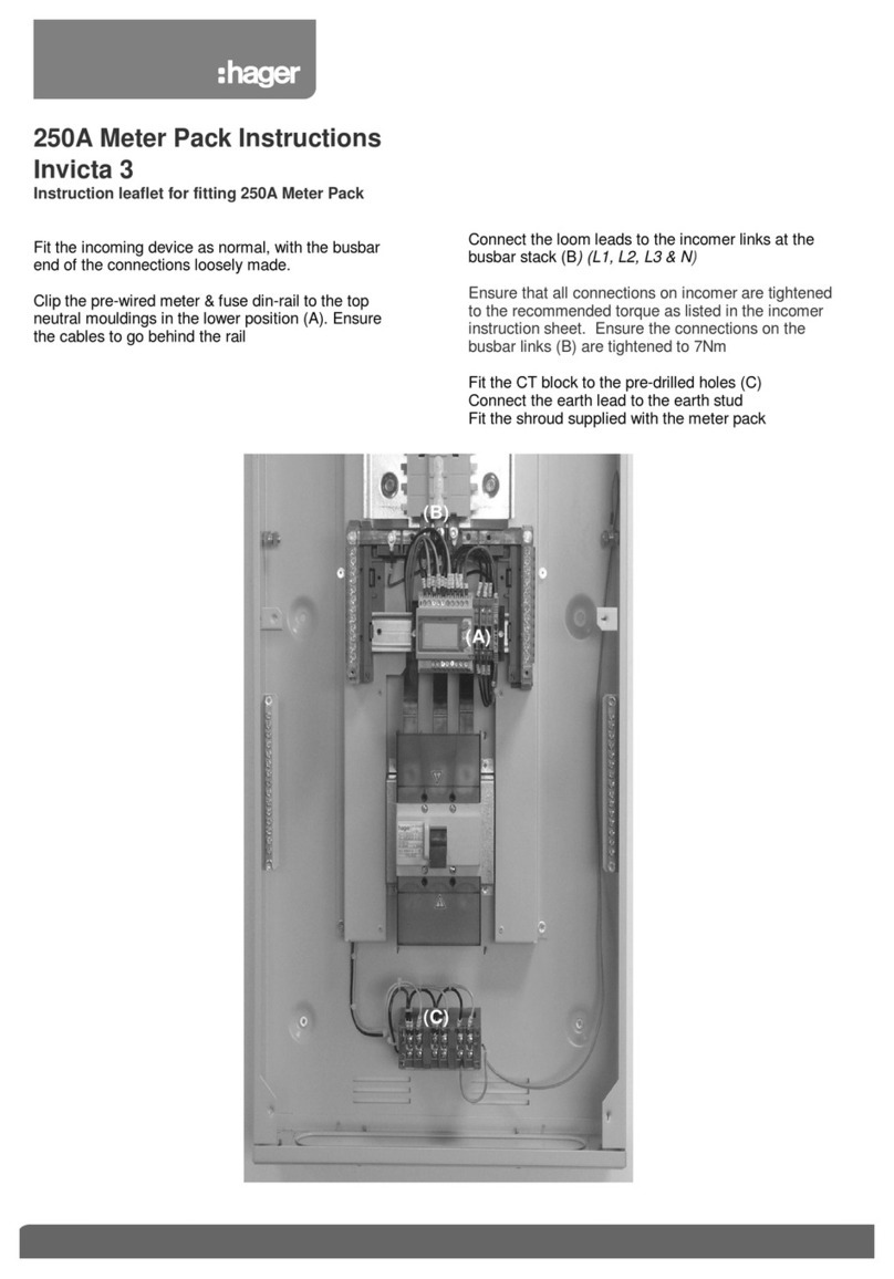 hager Invicta 3 instructions