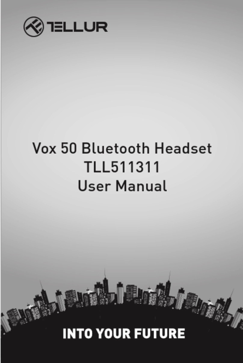Tellur Vox 50 User manual