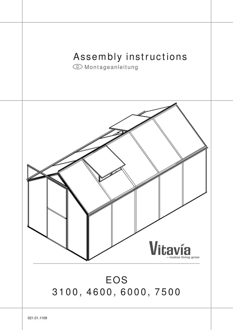Vitavia EOS 3100 Assembly instructions