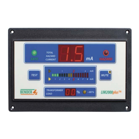 Bender LIM2000plus LIM2000-1 User manual