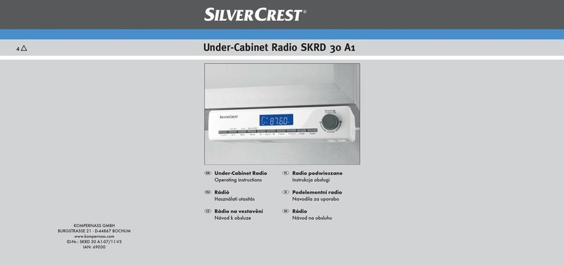 Silvercrest SKRD 30 A1 User manual