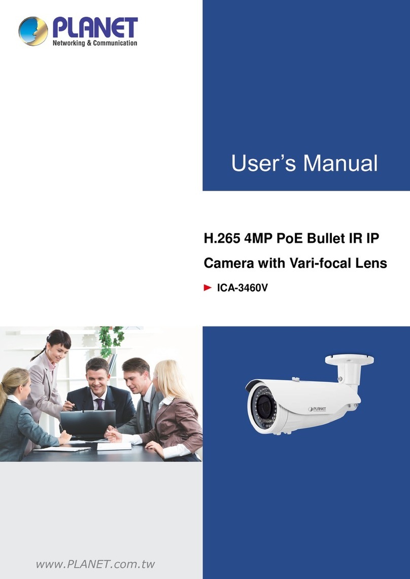 Planet Networking & Communication ICA-3460V User manual Planet Networking & Communication ICA-3460V User manual