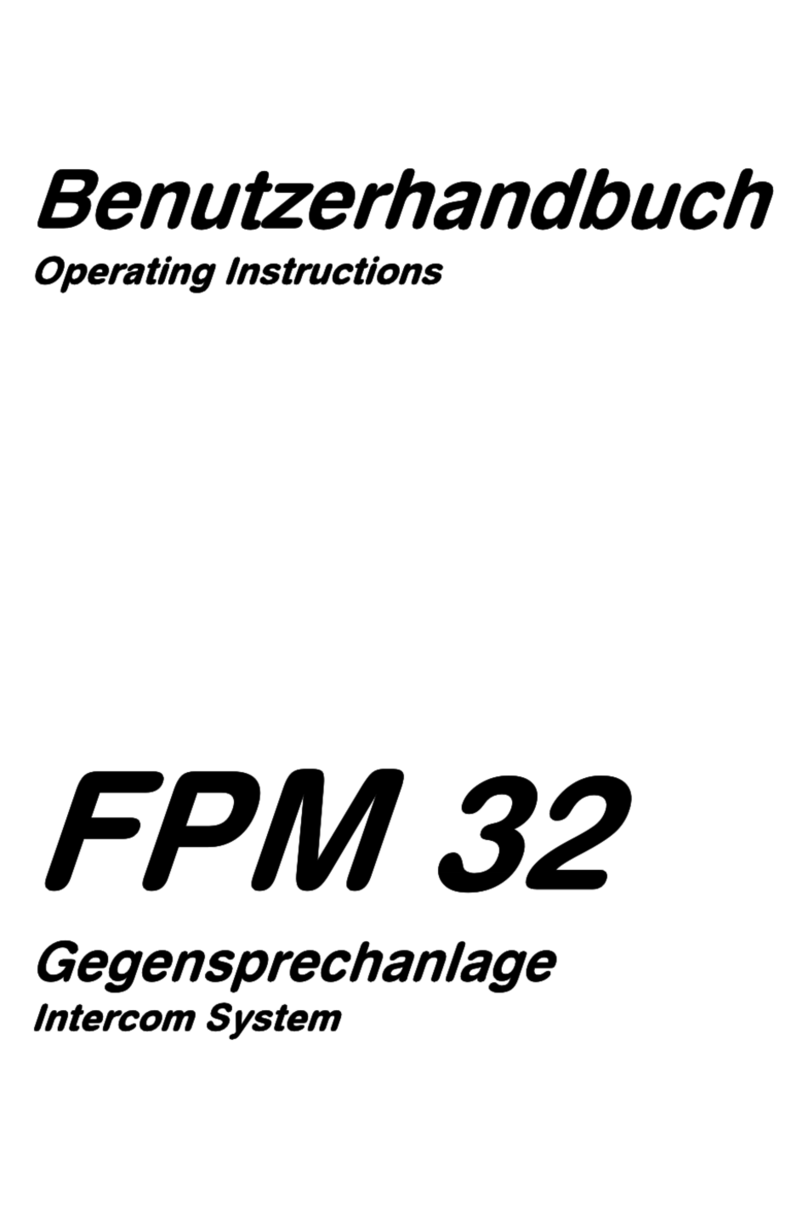 Schaefer FPM 32 operating instructions
