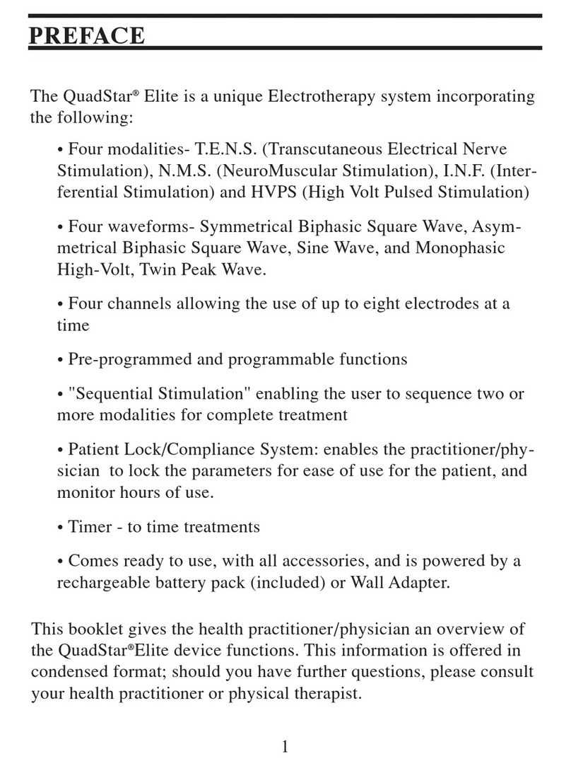 BioMedical Life Systems, Inc. QuadStar Elite User manual