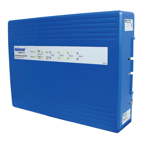 Watts Tekmar Zone Valve Control 304V User manual