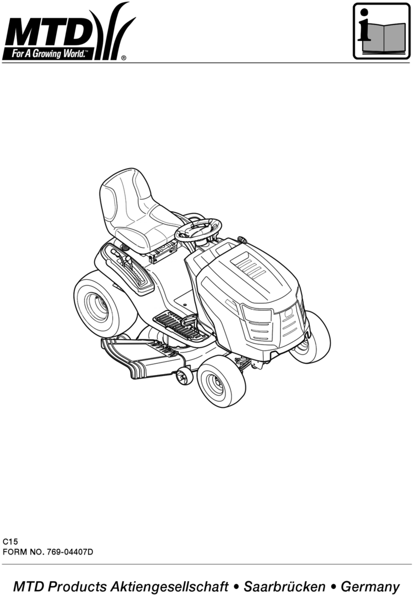 MTD CVT 900 Series User manual