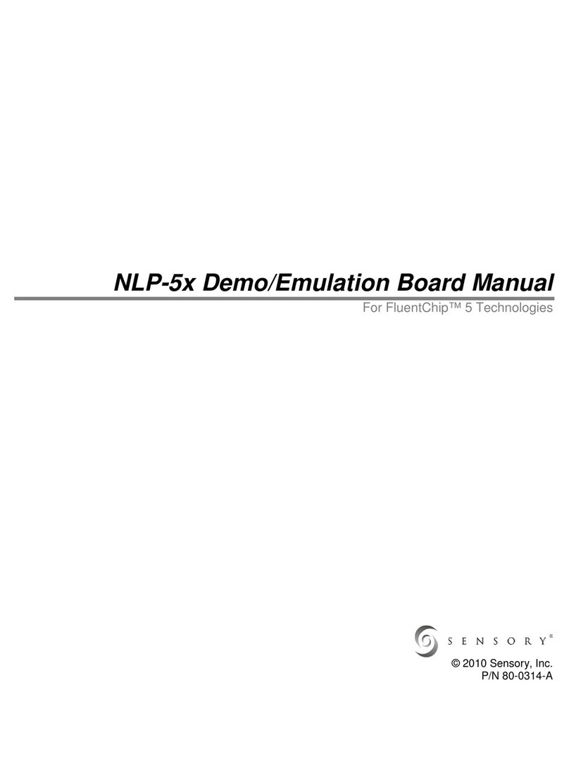 Sensory NLP-5 Demo Series manual