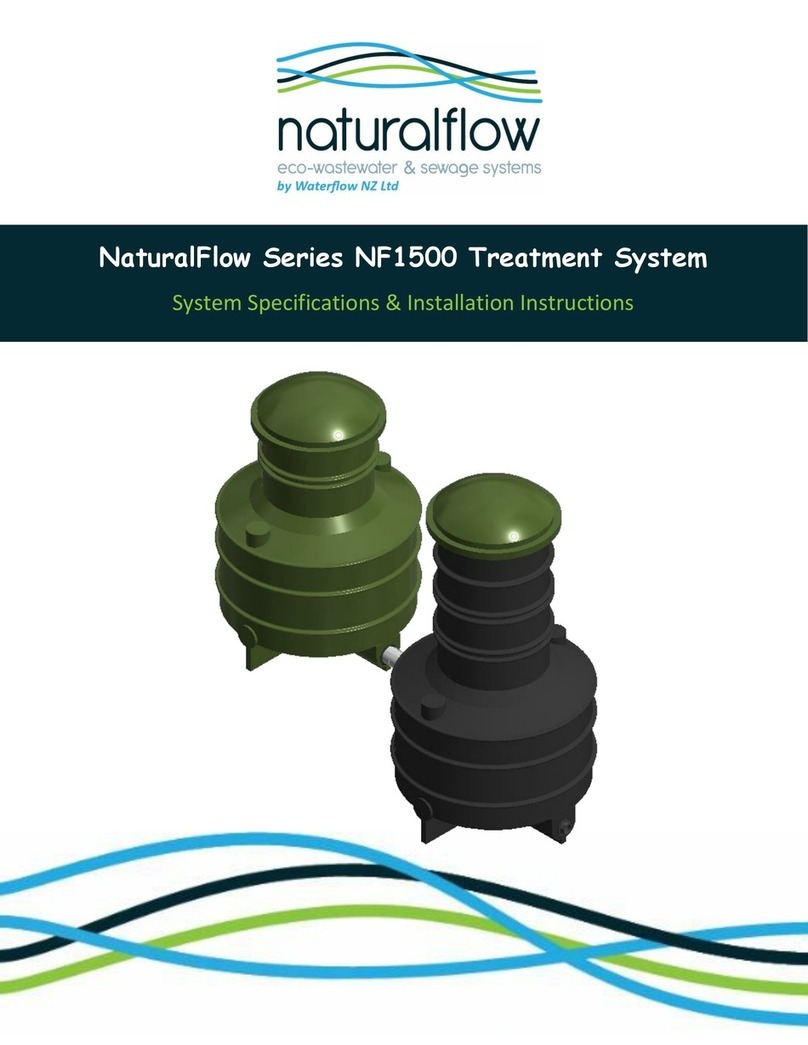 Waterflow NZ Naturalflow Series installation instructions