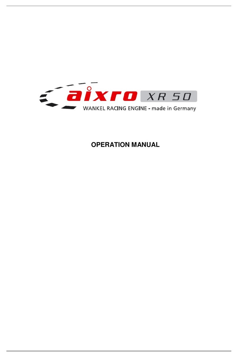 Aixro XR50 Operation manual