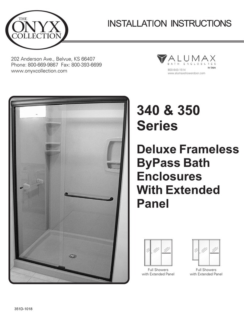 Sapa Alumax 340 Series installation instructions